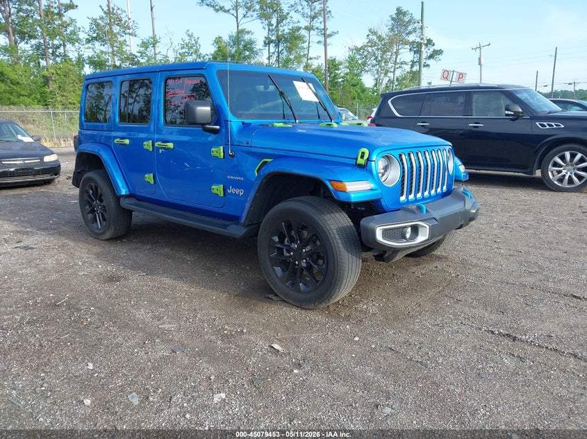 2023 JEEP WRANGLER 4XE SAHARA 4X4
