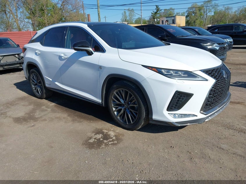 2022 LEXUS RX 450H F SPORT HANDLING