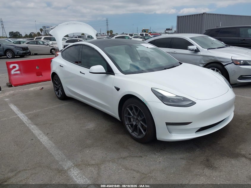2022 TESLA MODEL 3 REAR-WHEEL DRIVE