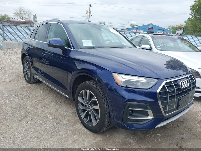 2021 AUDI Q5 PREMIUM 45 TFSI QUATTRO S TRONIC