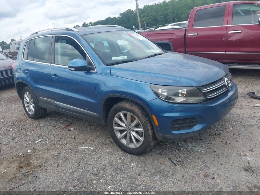 2017 VOLKSWAGEN TIGUAN 2.0T WOLFSBURG EDITION