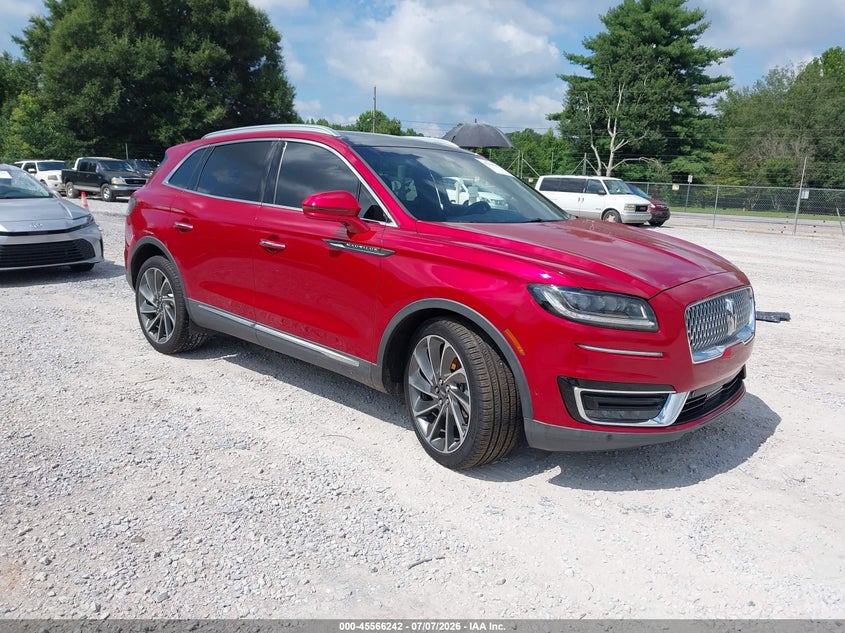 2020 LINCOLN NAUTILUS RESERVE