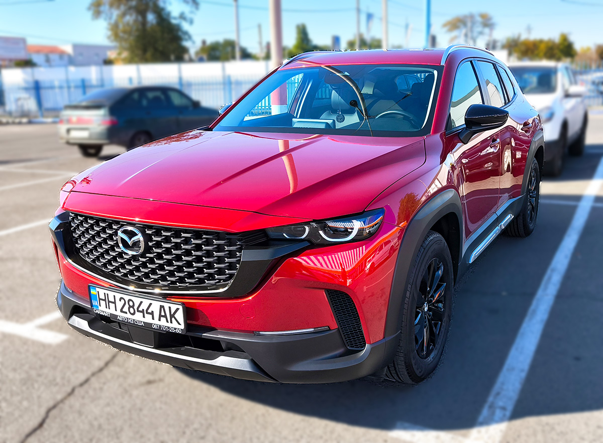 Mazda CX-50 2024 года с пробегом 390 миль и кузовом без ДТП